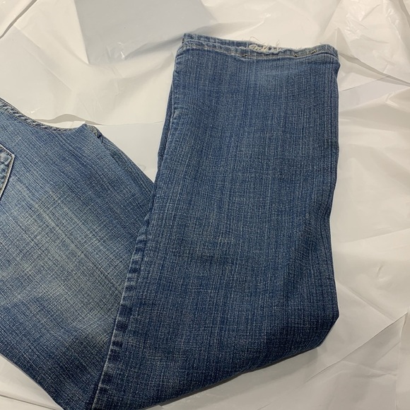 Women’s ZCo Low Rise Boot Cut Washed Blue Jeans Size 7 - Picture 9 of 11